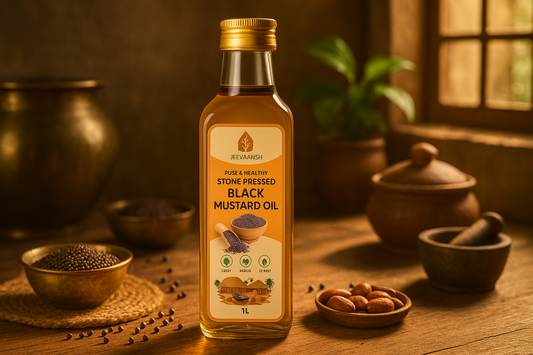 Stone Pressed Black Mustard Oil